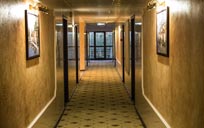 коридор в гостинице Бутик Отель Моцарт 